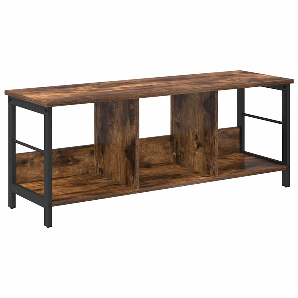 vidaXL Ράφι Βιβλίων Καπνιστό Δρύς 102 x 32 x 40,5 εκ.