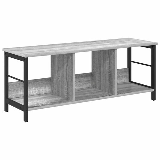 vidaXL Ράφι Βιβλίων Γκρίζο Σονομα 102 x 32 x 40,5 εκ.