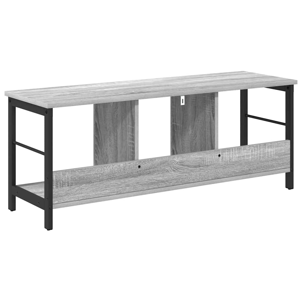 vidaXL Ράφι Βιβλίων Γκρίζο Σονομα 102 x 32 x 40,5 εκ.