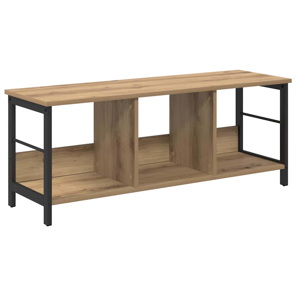 vidaXL Ράφι Βιβλίων Artisan Oak 102 x 32 x 40,5 εκ. Επεξεργασμένο ξύλο