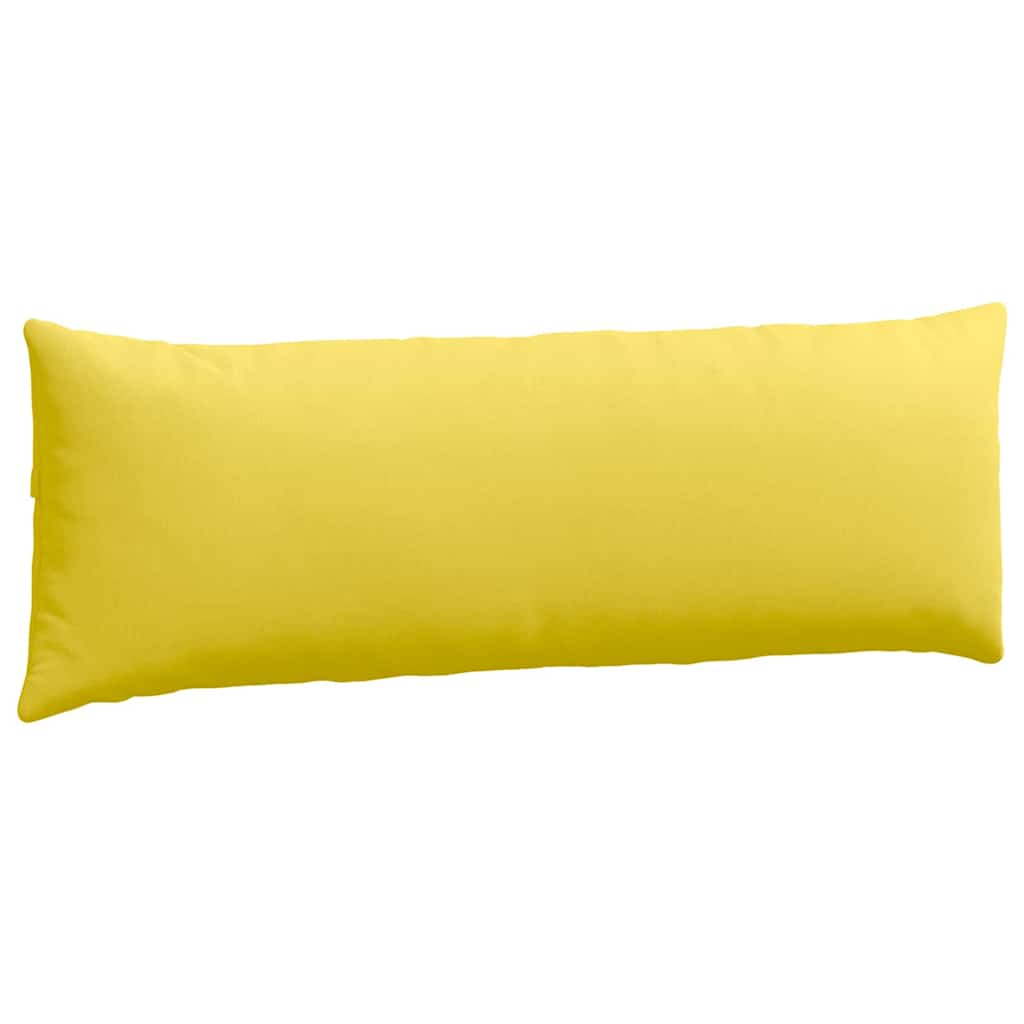 vidaXL Μαξιλάρι Καναπέ 2 pcs Απαλό Κίτρινο 120 x 40 cm ύφασμα