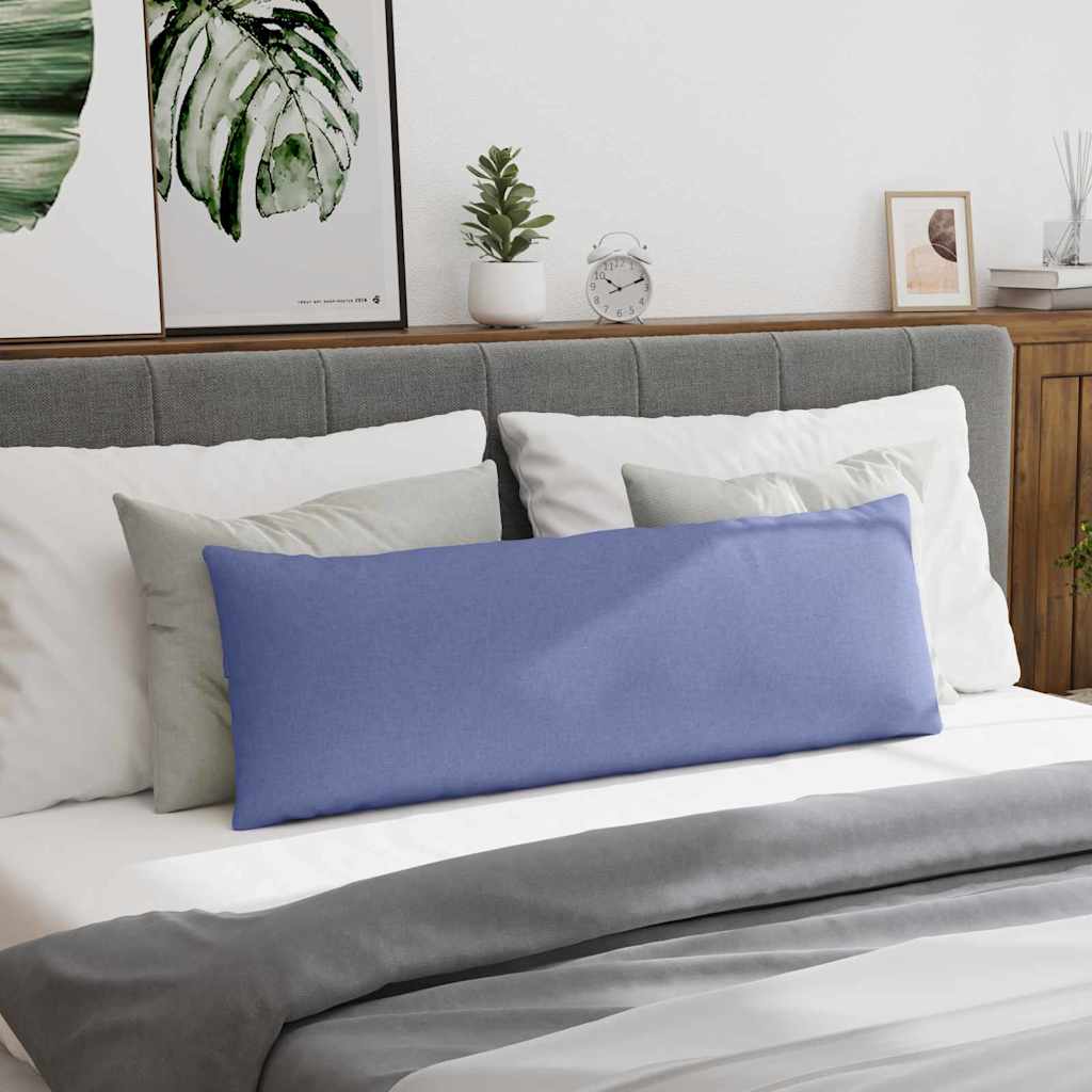 vidaXL Μαξιλάρι Καναπέ 2 pcs Μπλε 120 x 40 cm ύφασμα