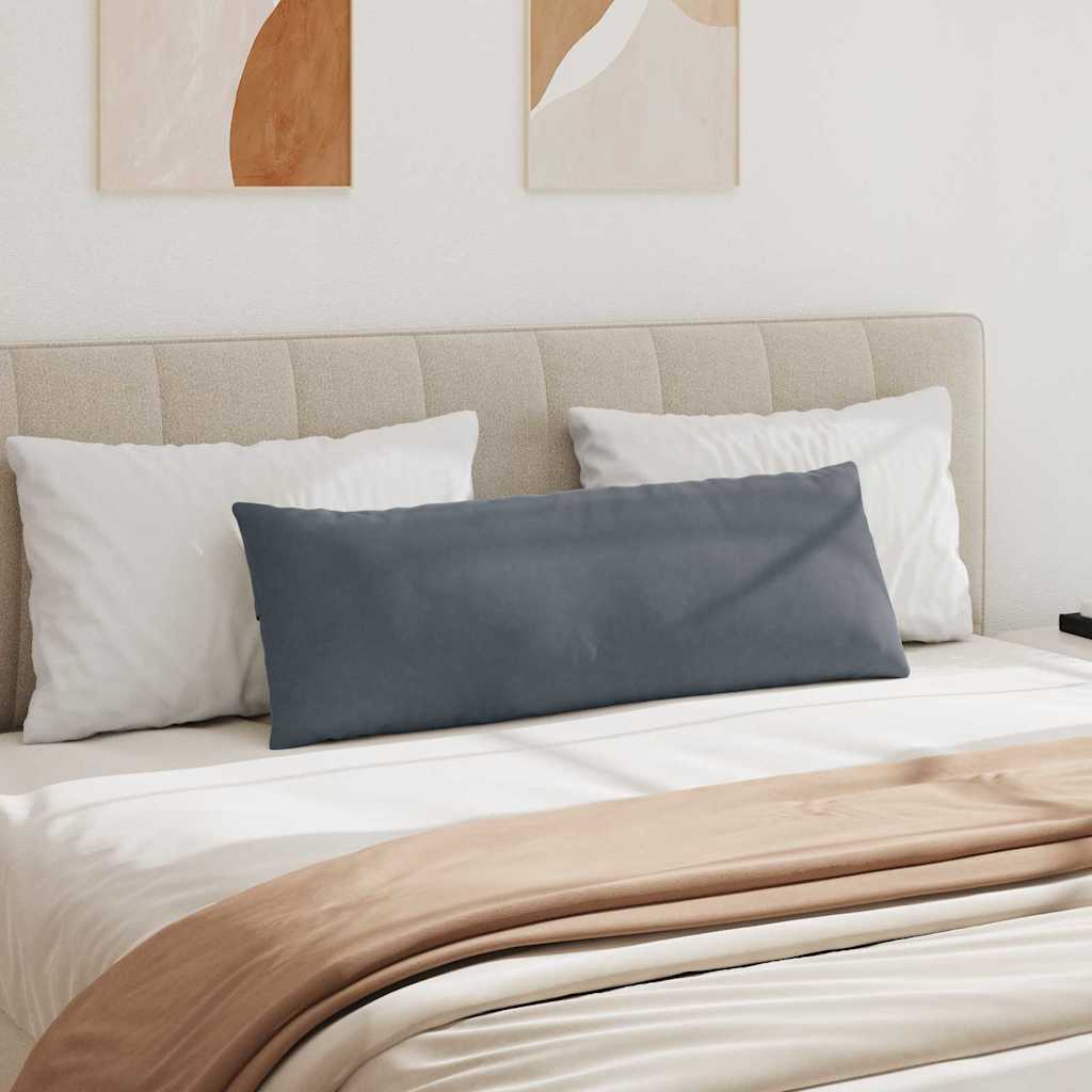 vidaXL Μαξιλάρι Καναπέ 2 pcs Σκούρο Γκρι 120 x 40 cm