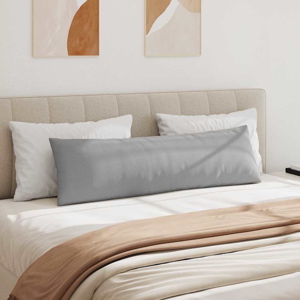 vidaXL Μαξιλάρι Καναπέ 2 pcs Γκρι 145 x 40 εκ. ύφασμα