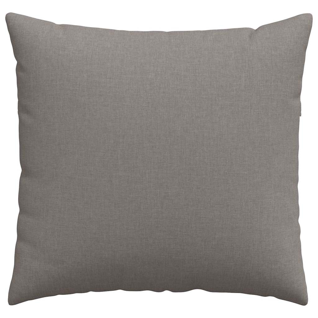 vidaXL Μαξιλάρι Καναπέ 2 pcs Taupe 45 x 45 cm ύφασμα