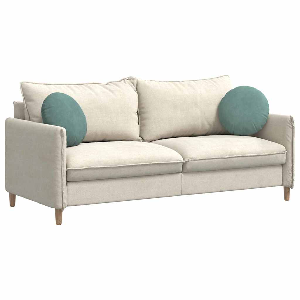 vidaXL Μαξιλάρια καθισμάτων 2 pcs Θαλασσί Ø 40 x 13 εκ. Βελούδο