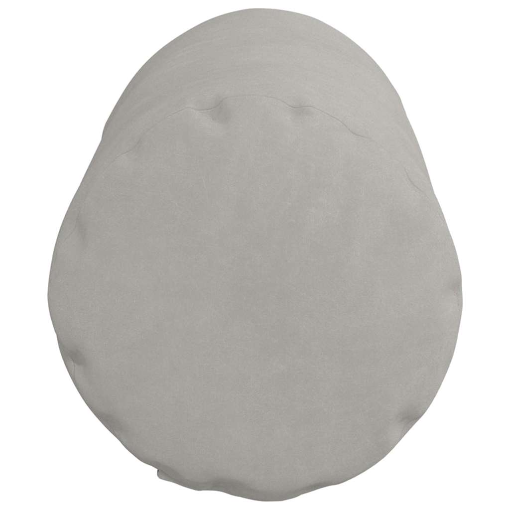 vidaXL Μαξιλάρια Στήριγμα 2 pcs Ανοιχτό γκρι Ø 15 x 40 εκ