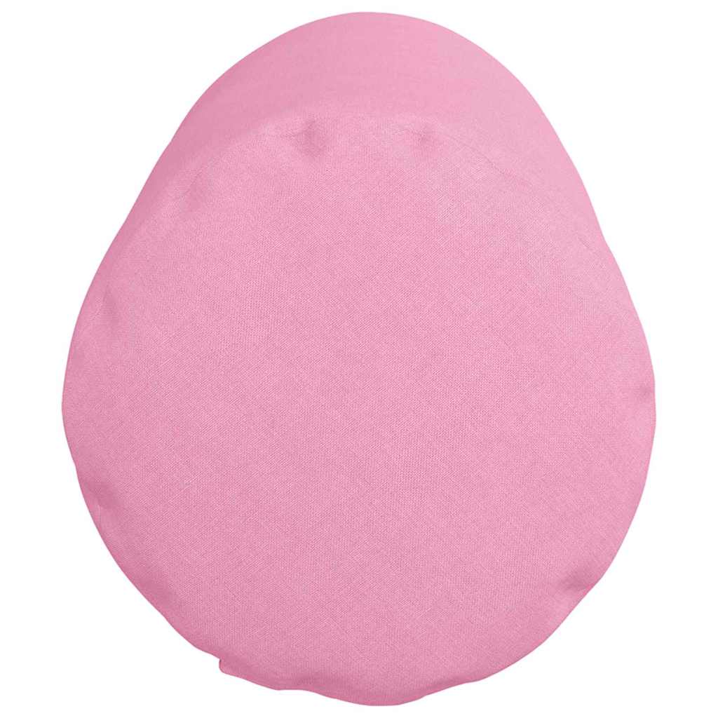 vidaXL Μαξιλάρια Στήριγμα 2 pcs Ροζ Ø 25 x 70 cm ύφασμα