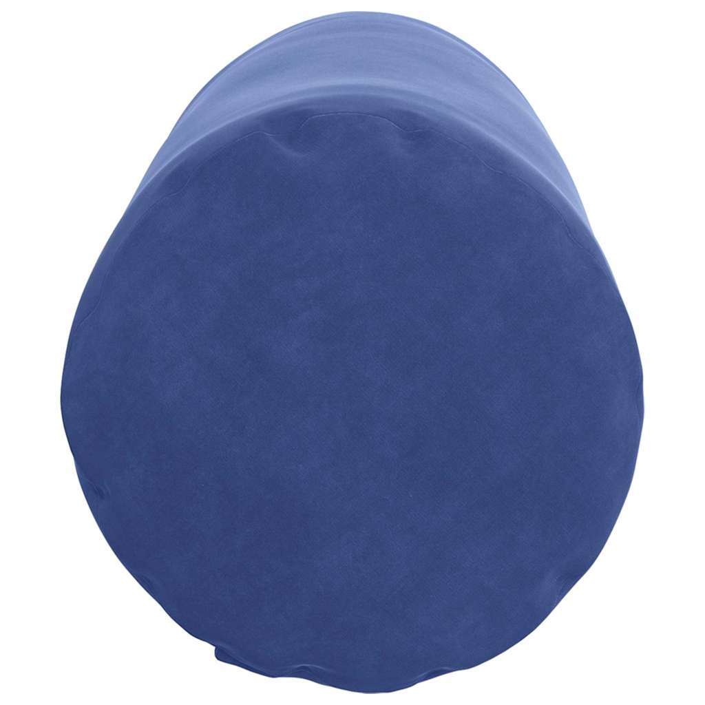 vidaXL Μαξιλάρια Στήριγμα 2 pcs Μπλε Αστυνομίας Ø 25 x 70 cm