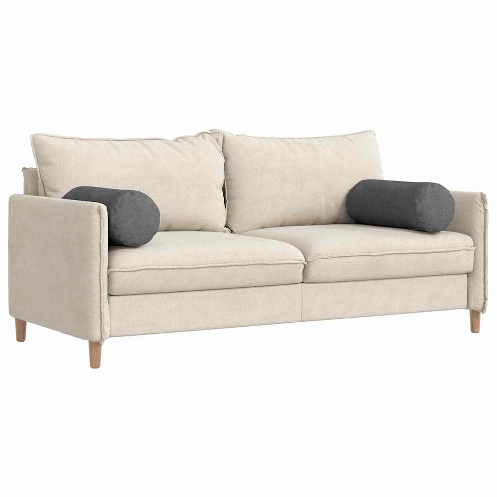 vidaXL Μαξιλάρια Στήριγμα 2 pcs Σκούρο Γκρι Ø 25 x 70 cm