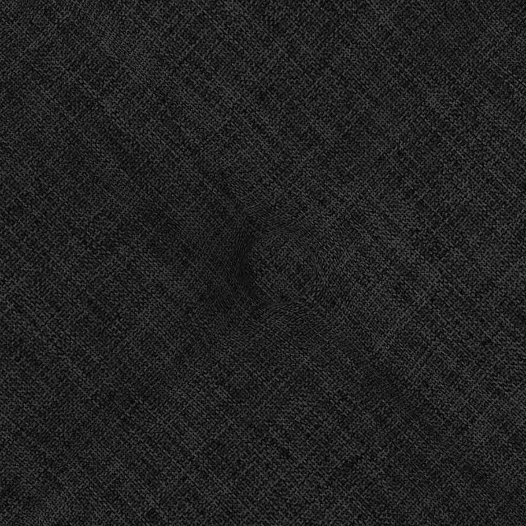 vidaXL Μαξιλάρια καθισμάτων 2 pcs Μαύρο 40 x 40 x 6 cm ύφασμα
