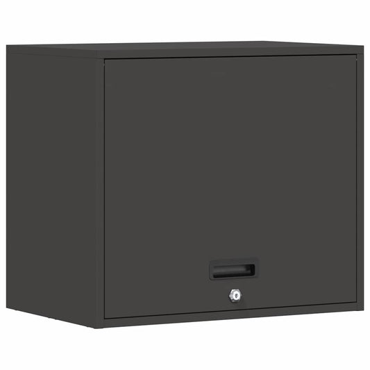 vidaXL Ντουλάπι τοίχου για γκαράζ Μαύρο 60 x 40 x 53 εκ