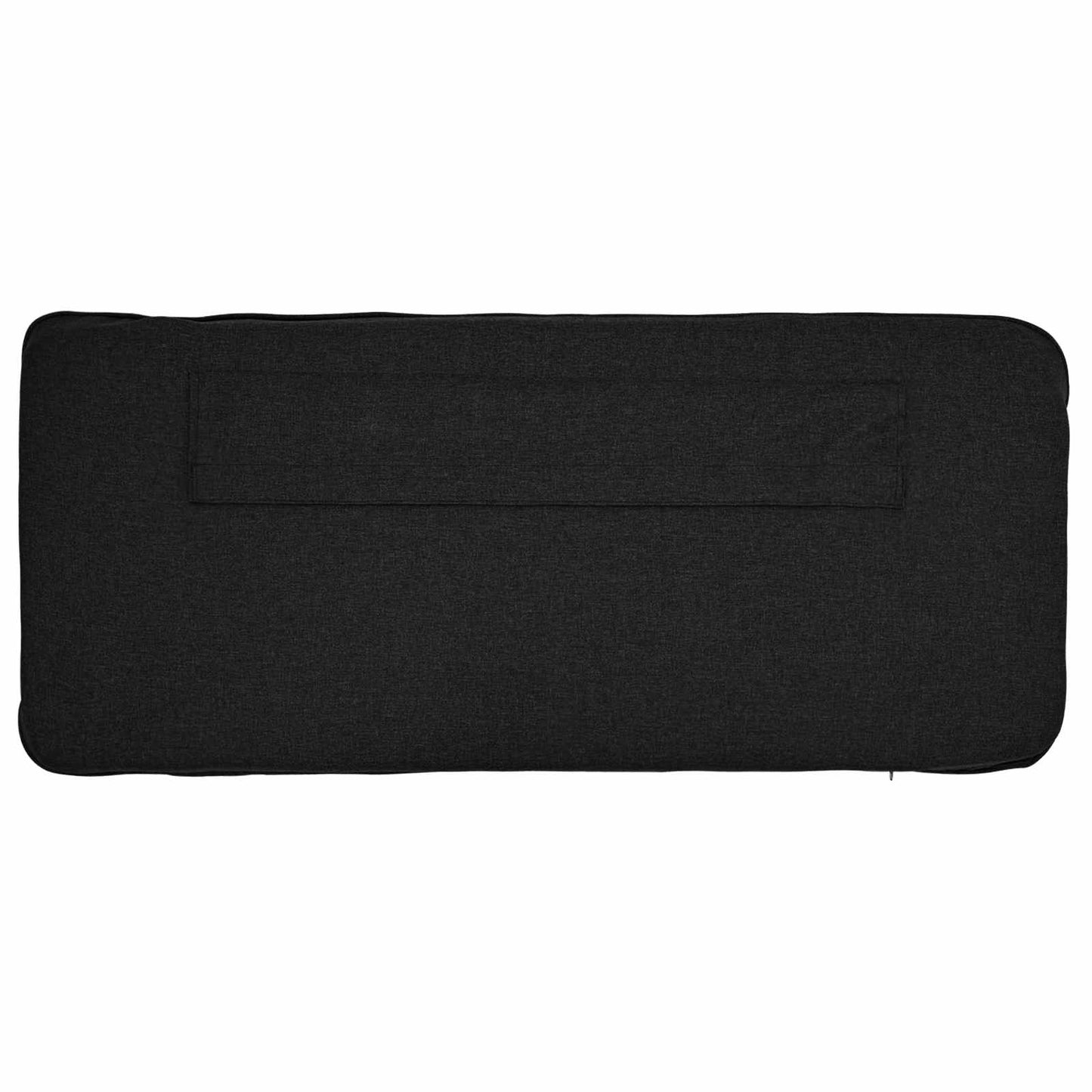 vidaXL Ταπετσαρισμένο κεφαλάρι με κεφαλάρι Καφέ και Μαύρο 120 cm