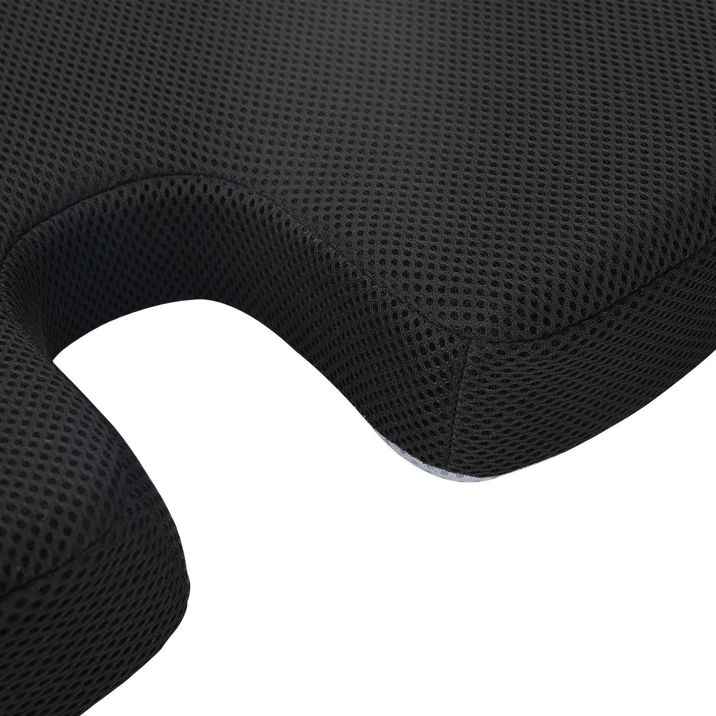 vidaXL Μαξιλάρια Καθίσματος Μαύρο 47 x 36,5 x 8 εκ Αφρός Μνήμης