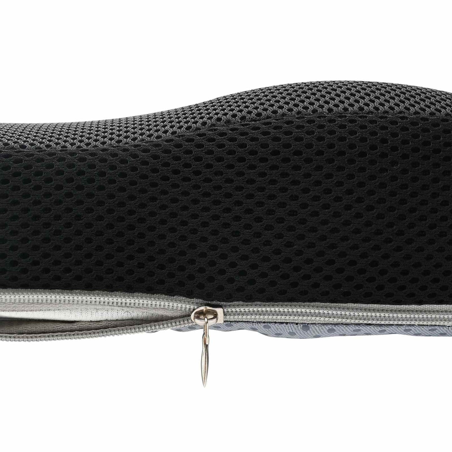 vidaXL Μαξιλάρια Καθίσματος Μαύρο 47 x 36,5 x 8 εκ Αφρός Μνήμης