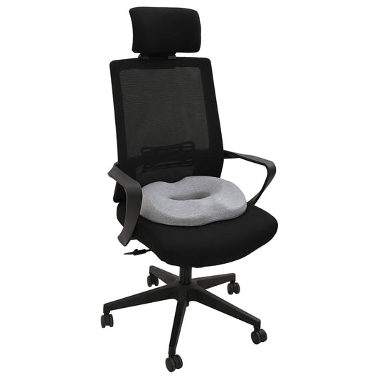 vidaXL Μαξιλάρια Καθίσματος Μονόχρωμο Ανοιχτό γκρι 42 x 36,5 x 8 εκ.