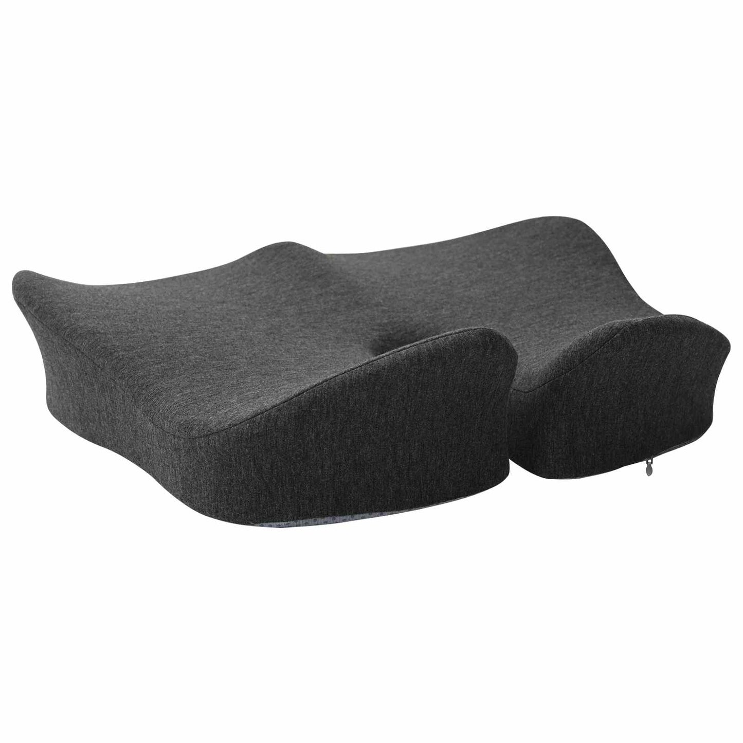 vidaXL Μαξιλάρια Καθίσματος Σκούρο Γκρι 50 x 43 x 10 εκ Αφρός Μνήμης