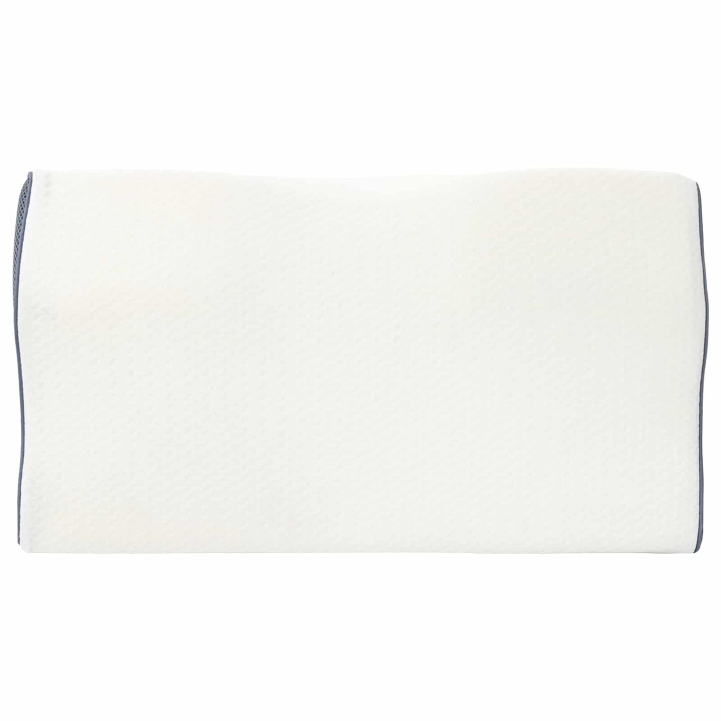 vidaXL Μαξιλάρι λαιμού Λευκό Αφρός Μνήμης 59 x 34,5 x 12 εκ