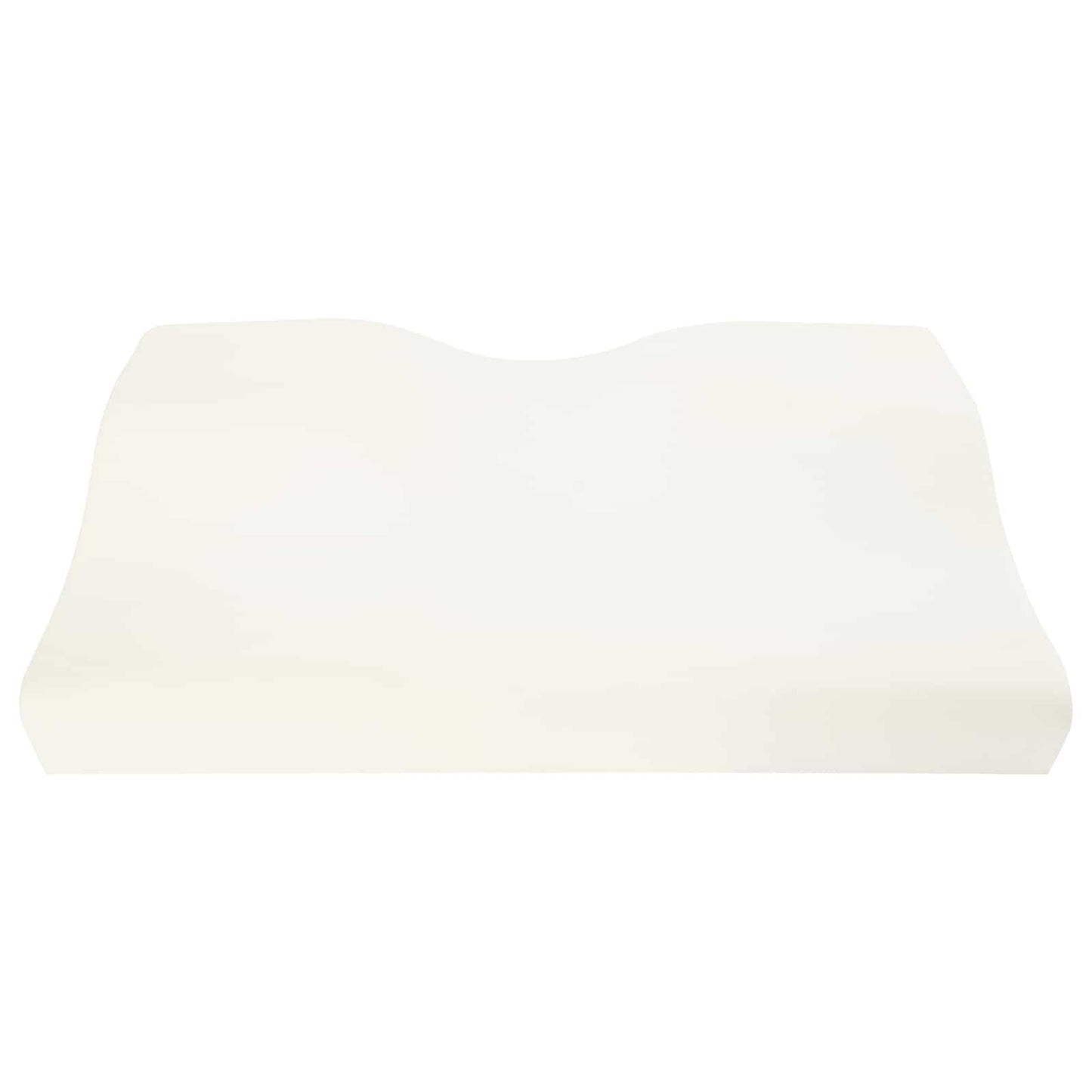 vidaXL Μαξιλάρι λαιμού Λευκό Αφρός Μνήμης 59 x 34,5 x 12 εκ