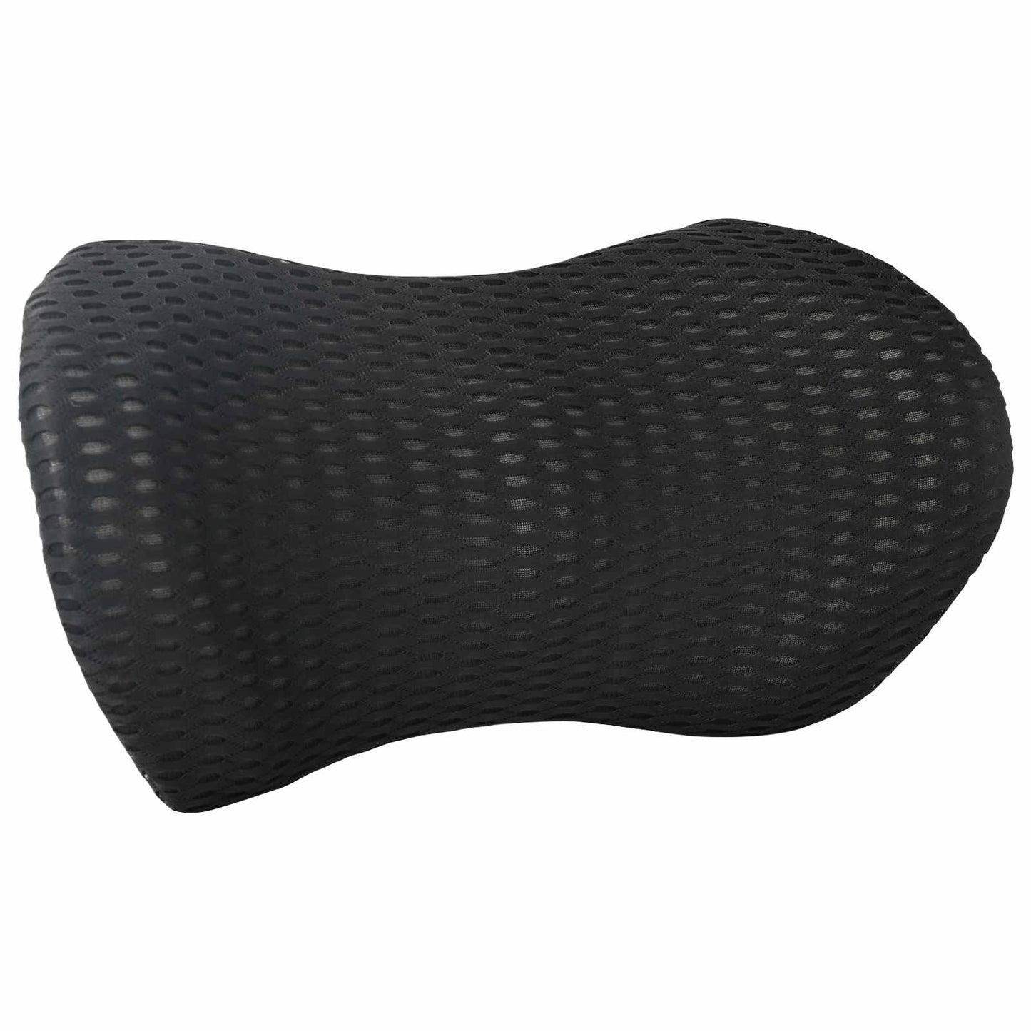 vidaXL Μαξιλάρι πλάτης Μαύρο Αφρός Μνήμης 46 x 24 x 11 εκ