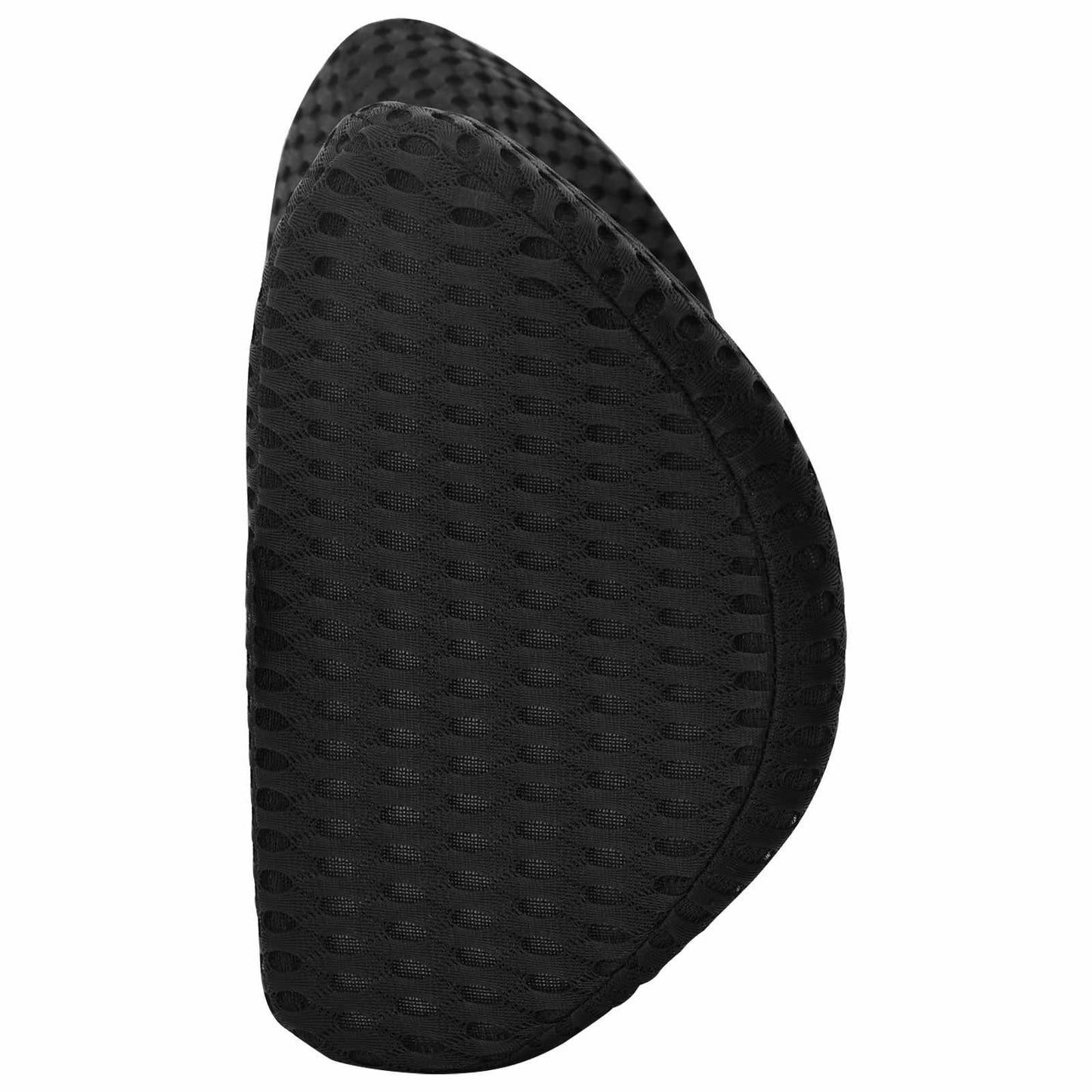 vidaXL Μαξιλάρι πλάτης Μαύρο Αφρός Μνήμης 46 x 24 x 11 εκ