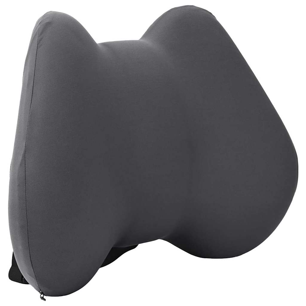 vidaXL Μαξιλάρι πλάτης Γκρι Αφρός Μνήμης 40 x 32 x 14 εκ