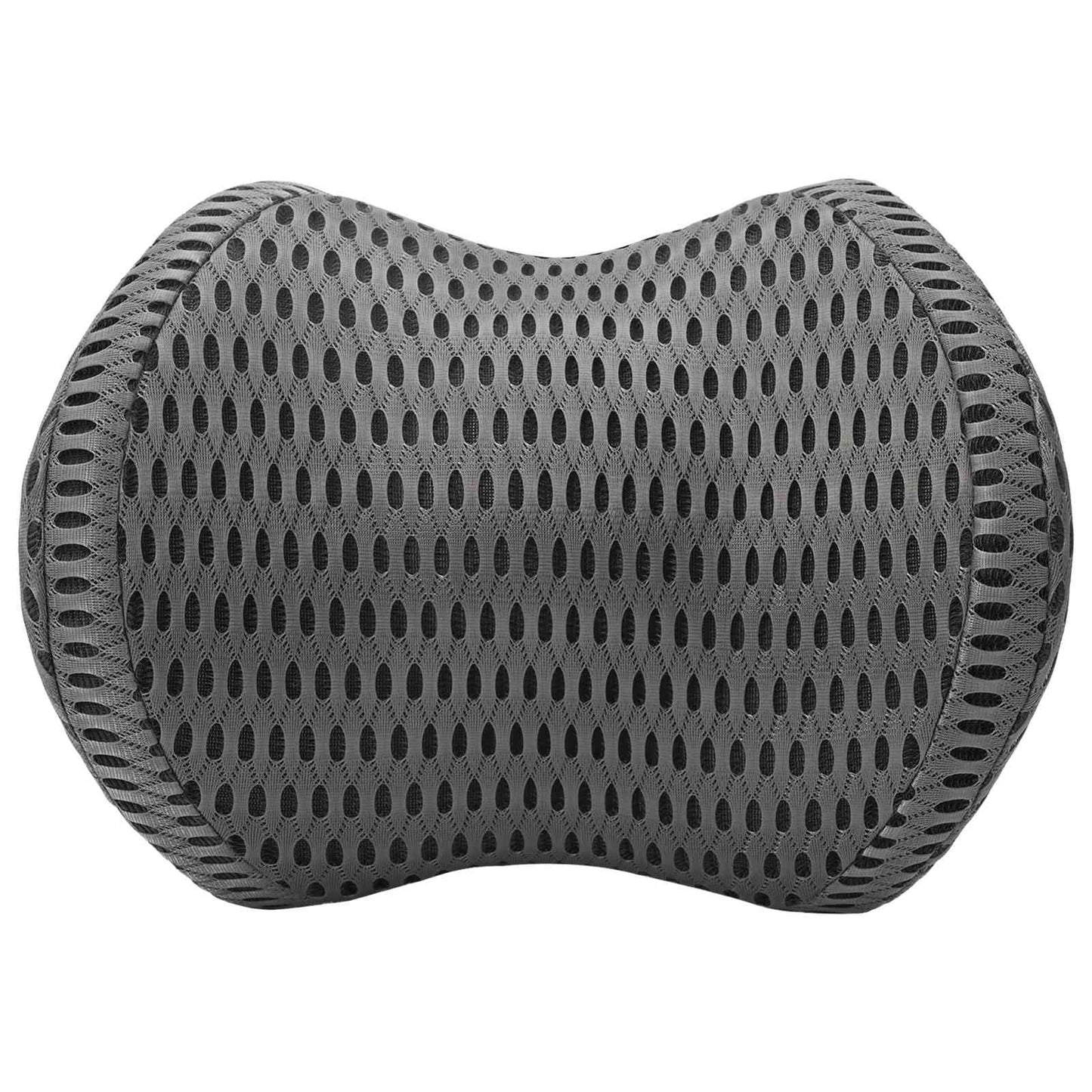 vidaXL Μαξιλάρι λαιμού Γκρι Αφρός Μνήμης 31 x 22 x 13 εκ.