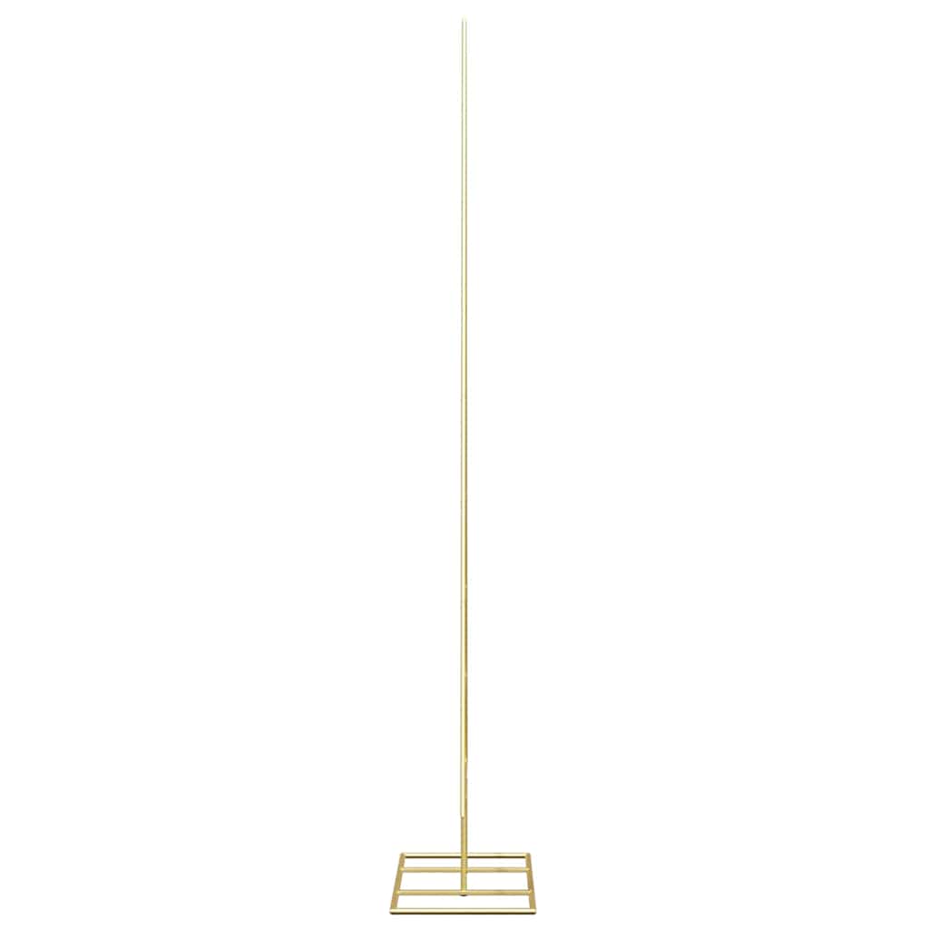 vidaXL Μεταλλικό χριστουγεννιάτικο δέντρο με βάση Χρυσό 150 cm