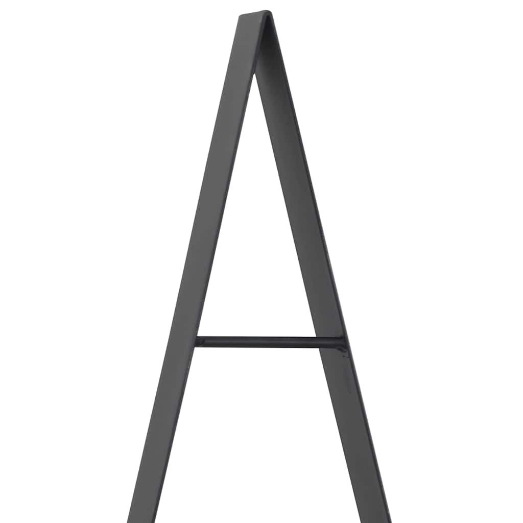 vidaXL Μεταλλικό χριστουγεννιάτικο δέντρο με βάση Μαύρο 180 cm Ατσάλι