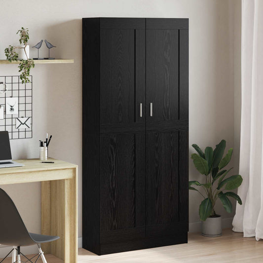 vidaXL Βιβλιοθήκη 3 επιπέδων 82,5 x 30,5 x 185 cm Επεξεργασμένο Ξύλο