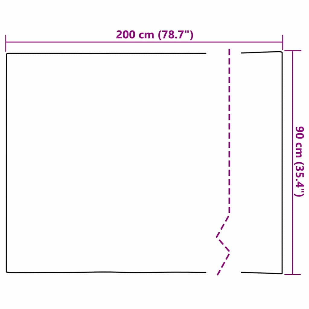 vidaXL Αυτοκόλλητη ταινία καθρέπτη 90 x 200 εκ 2 τεμ. Ασημί PET