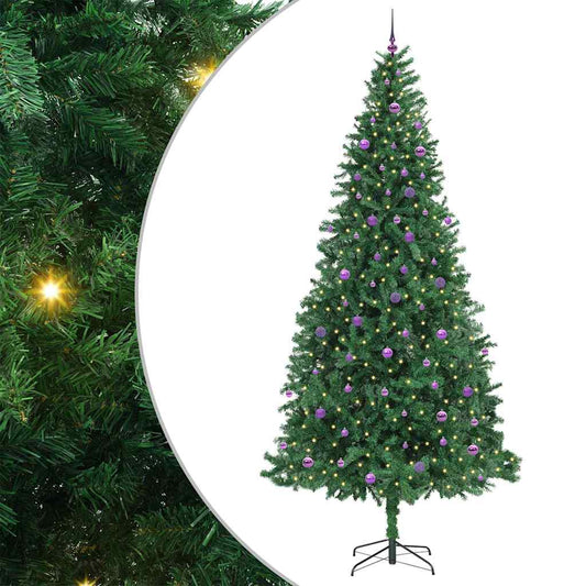 vidaXL Τεχνητό Χριστουγεννιάτικο Δέντρο με 300 LED Πράσινο 300 cm