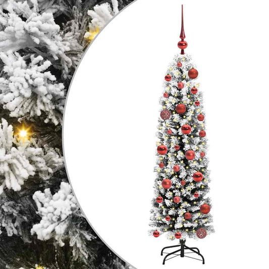 vidaXL Τεχνητό Χριστουγεννιάτικο Δέντρο με 150 LED Πράσινο 120 cm