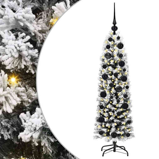 vidaXL Τεχνητό Χριστουγεννιάτικο Δέντρο με 150 LED Πράσινο 120 cm
