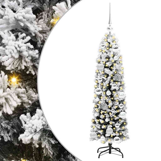 vidaXL Τεχνητό Χριστουγεννιάτικο Δέντρο με 150 LED Πράσινο 120 cm