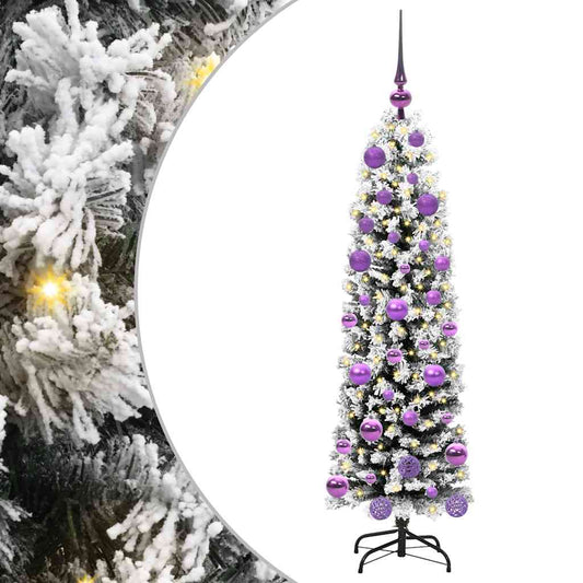 vidaXL Τεχνητό Χριστουγεννιάτικο Δέντρο με 150 LED Πράσινο 120 cm