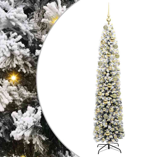 vidaXL Τεχνητό Χριστουγεννιάτικο Δέντρο με 300 LED Πράσινο 180 cm