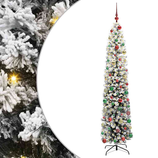vidaXL Τεχνητό Χριστουγεννιάτικο Δέντρο με 300 LED Πράσινο 240 cm