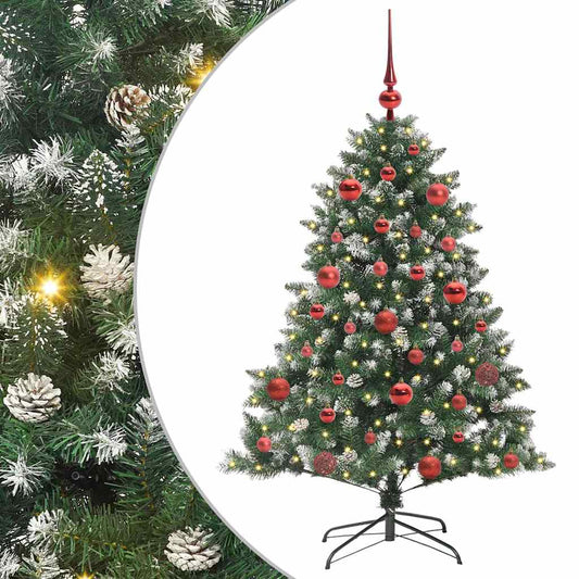 vidaXL Τεχνητό Χριστουγεννιάτικο Δέντρο με 150 LED Πράσινο 150 cm