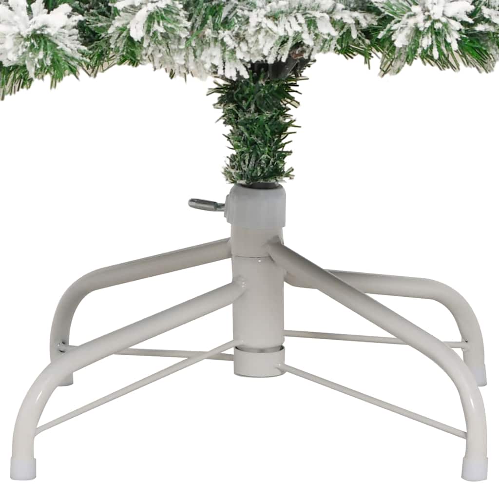 vidaXL Τεχνητό Χριστουγεννιάτικο Δέντρο με Άξονα 210 cm PVC