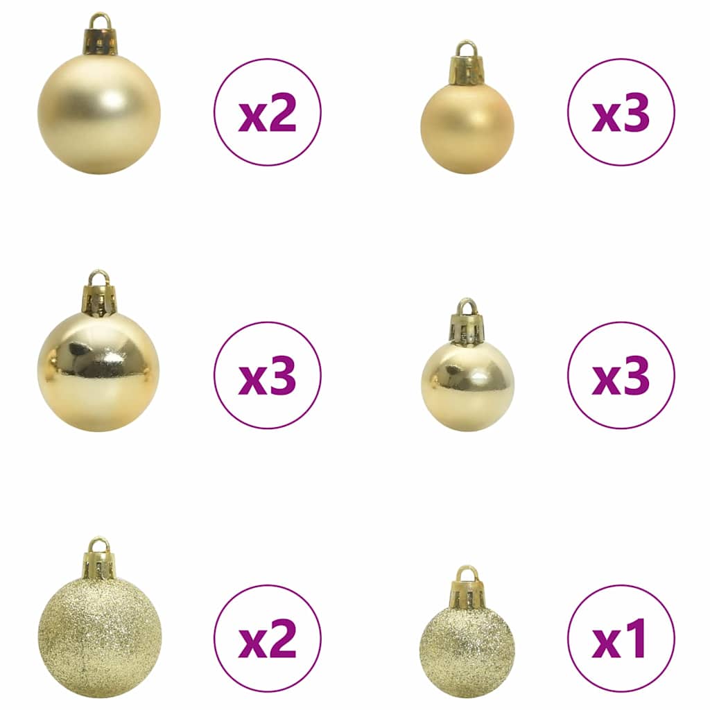 vidaXL Τεχνητό Χριστουγεννιάτικο Δέντρο Πράσινο 150 cm PVC και Μέταλλο