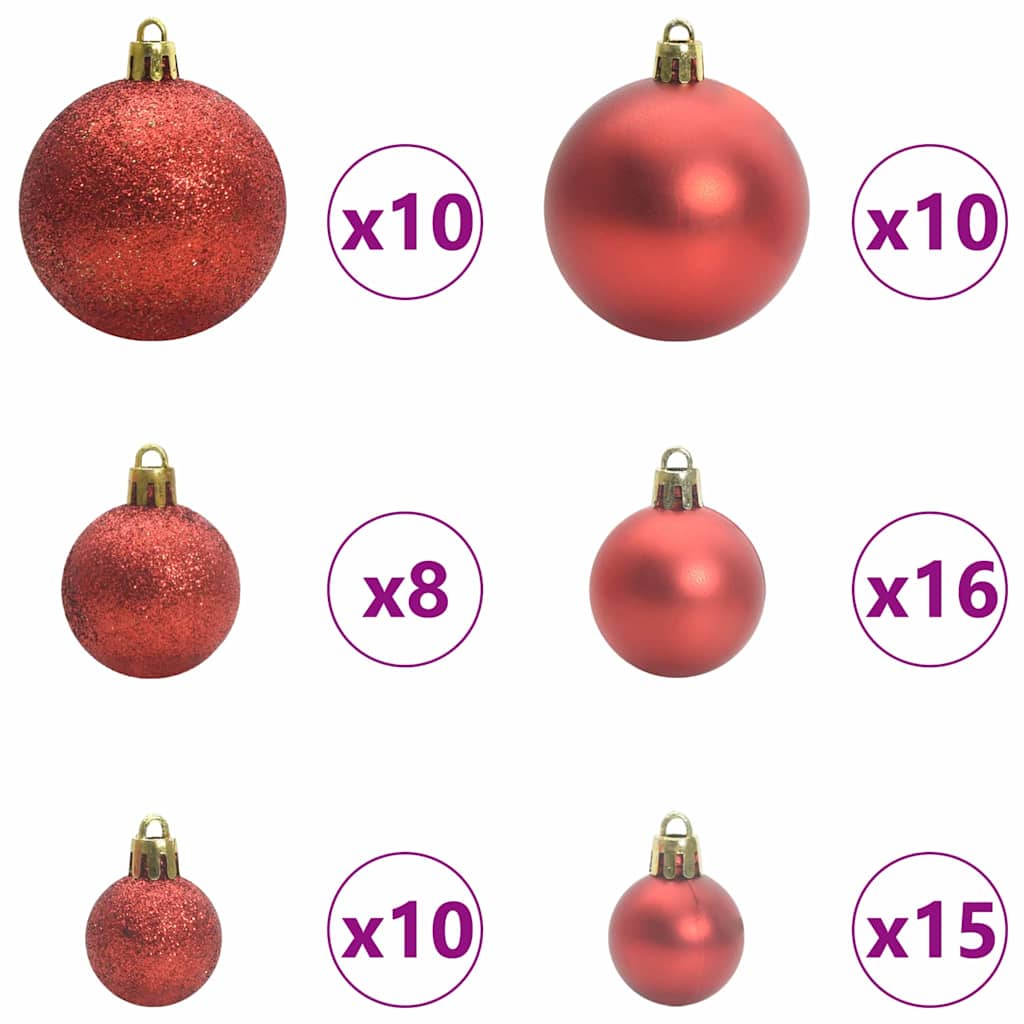 vidaXL Τεχνητό Χριστουγεννιάτικο Δέντρο Πράσινο 114 x 114 x 210 εκ.