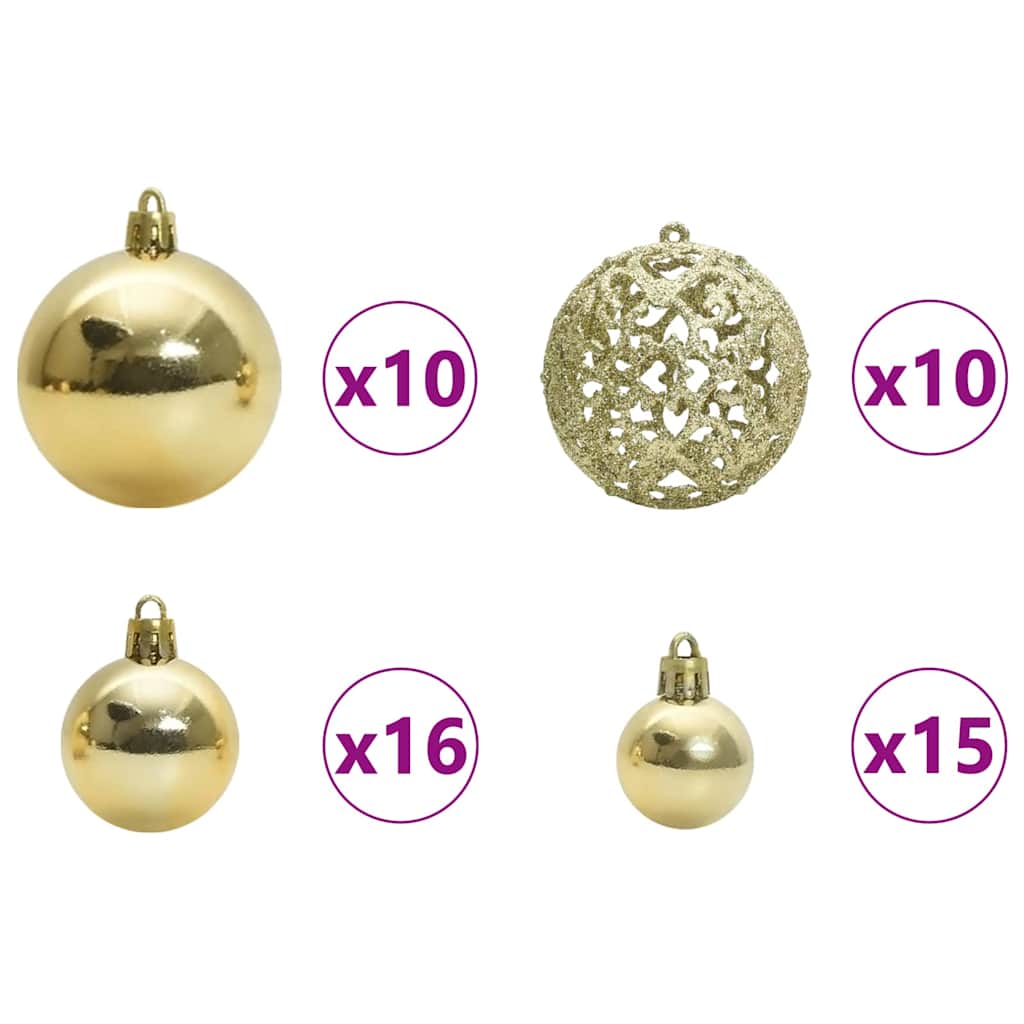 vidaXL Τεχνητό Χριστουγεννιάτικο Δέντρο με 300 LED Πράσινο 180 cm