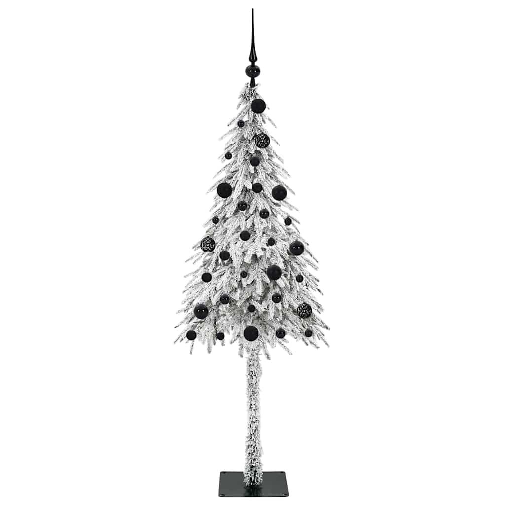 vidaXL Χριστουγεννιάτικο Δέντρο με 150 LED Λευκό 150 cm ΠΕ και Ατσάλι