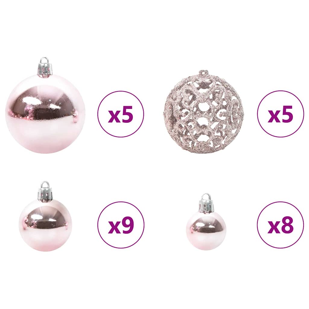 vidaXL Τεχνητό Χριστουγεννιάτικο Δέντρο Πράσινο 150 cm PVC και Χάλυβας