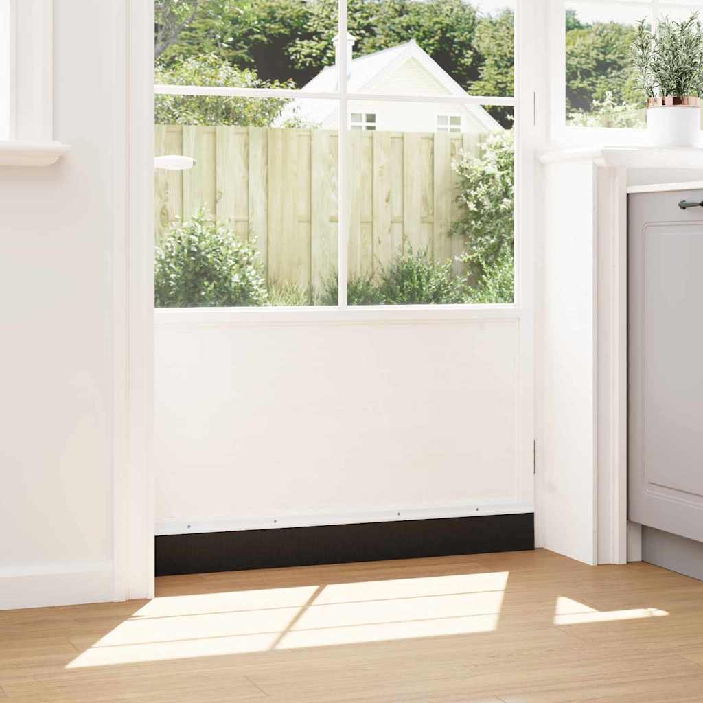 vidaXL Σφραγίδες πόρτας με βούρτσες που προσαρτώνται 2 pcs Λευκό