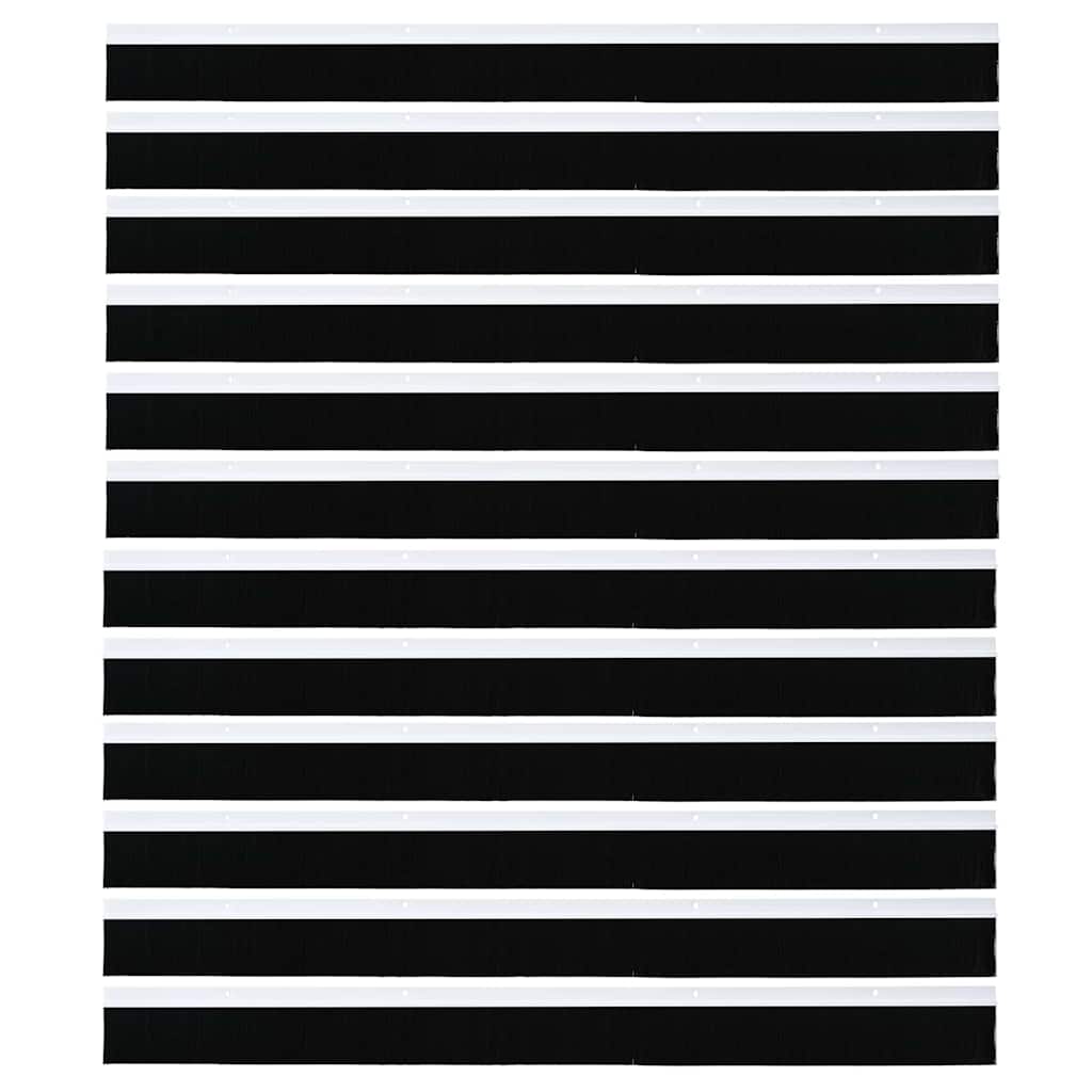 vidaXL Σφραγίδες πόρτας με βούρτσες που προσαρτώνται 12 pcs Λευκό