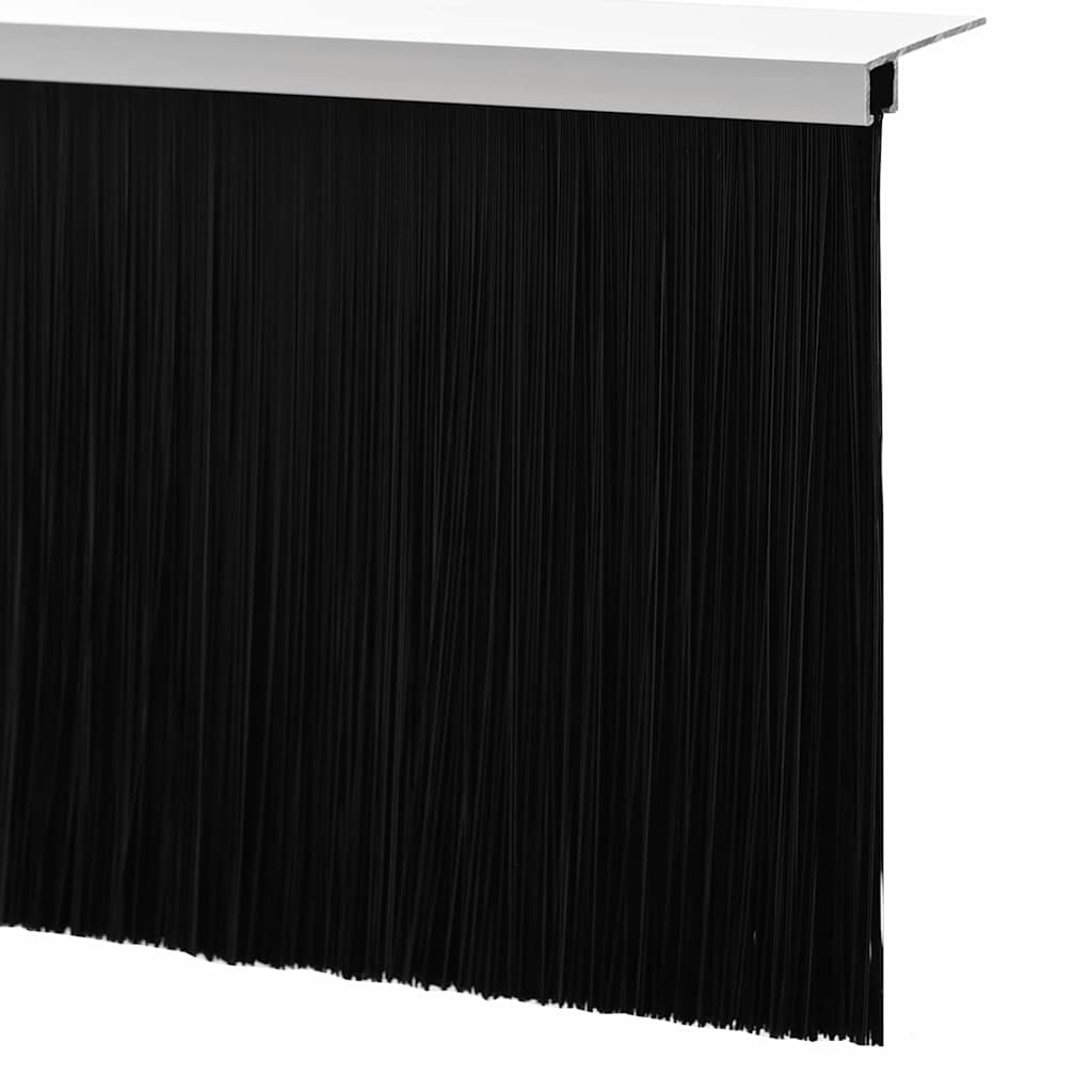 vidaXL Σφραγίδες πόρτας με βούρτσες που προσαρτώνται 2 pcs Λευκό