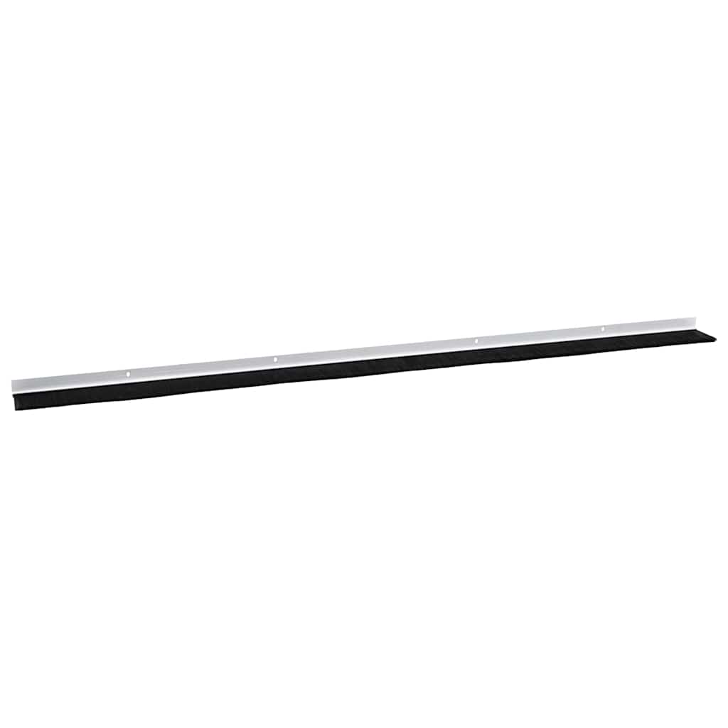 vidaXL Σφραγίδες πόρτας με βούρτσες που προσαρτώνται 12 pcs Λευκό