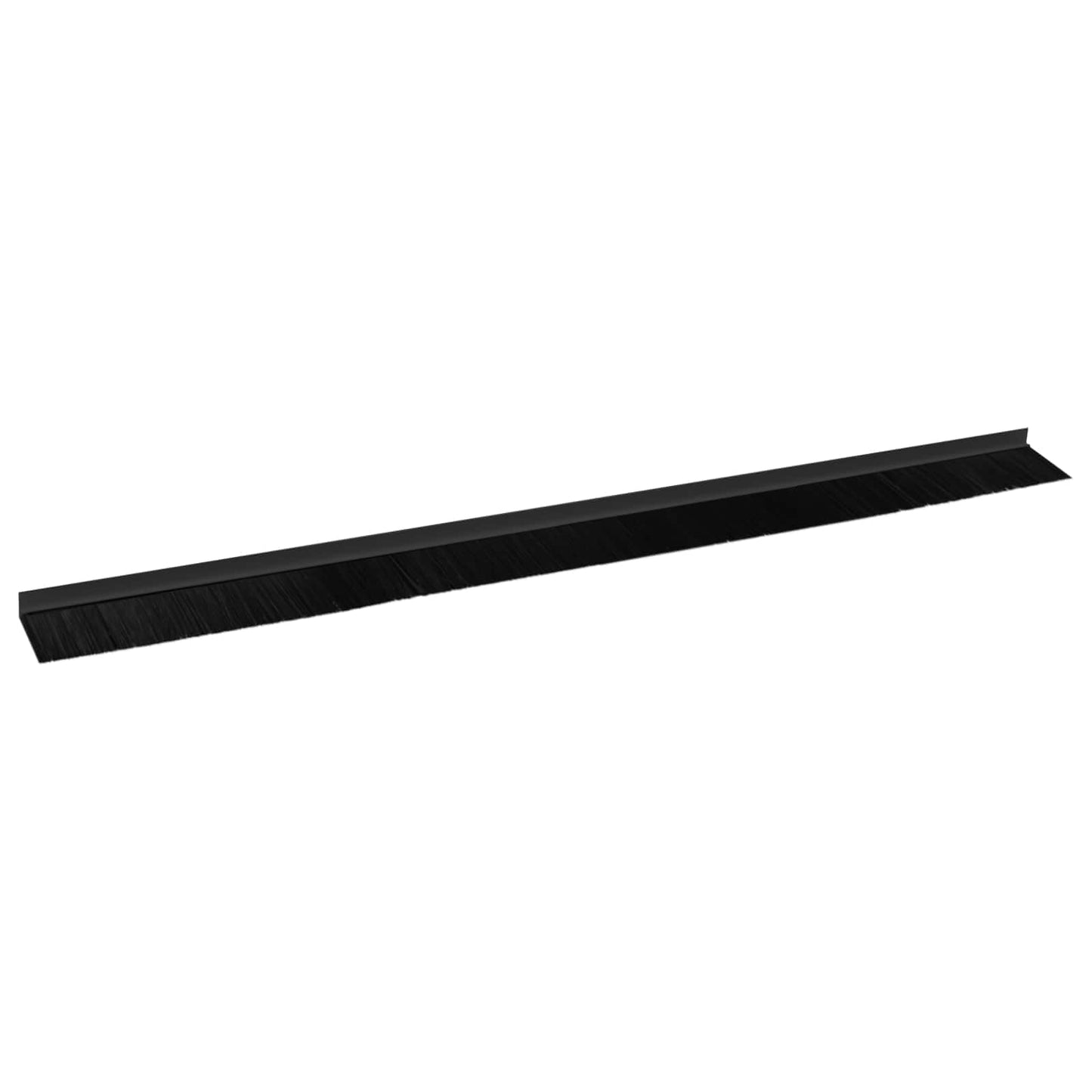 vidaXL Αυτοκόλλητες σφραγίδες πόρτας 6 pcs Μαύρο 100 cm
